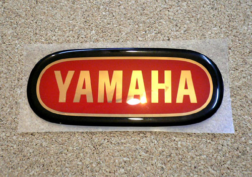 YAMAHA ビンテージ エンブレム ステッカー バイクパーツ・バイクグッズ