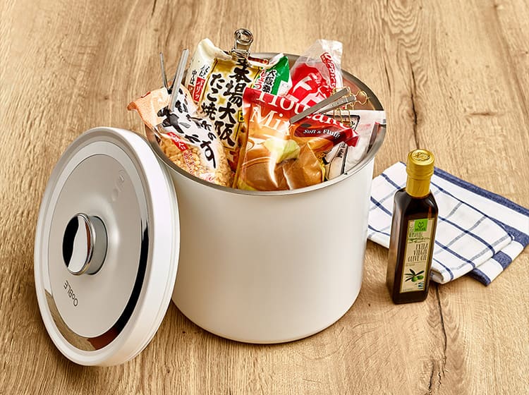 OOBLE 食品保存容器 ステンレス内鍋付き OOBLE 食品保存容器