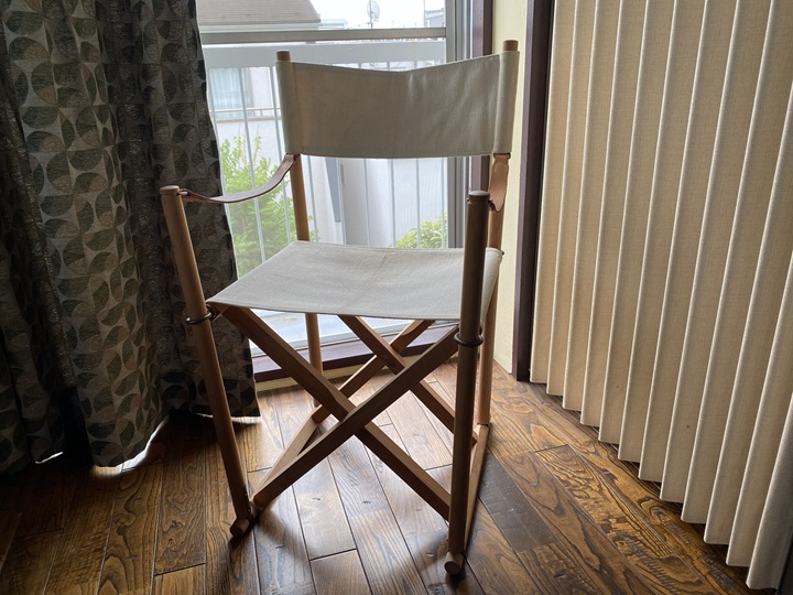 651)コッホのフォールディングチェアをヤフオクで入手した – 山小屋