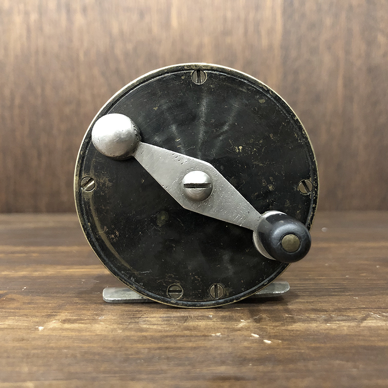 Allcocks Brass Nickel Fly Reel 3inch オールコックス 約3インチ径 径