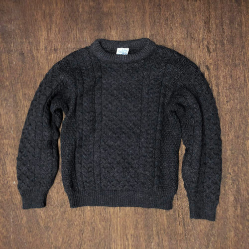 John Molloy Fisherman knit Dark Gray （ジョンモロイ