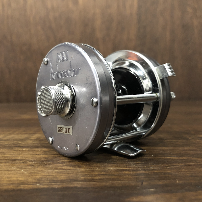 Abu Ambassadeur 5500C 1973 Big A Bait Casting Reel FT730601 アブ
