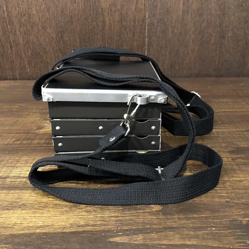 Richardson Chest Fly Box 4tray Mat Black Finish Mint リチャード