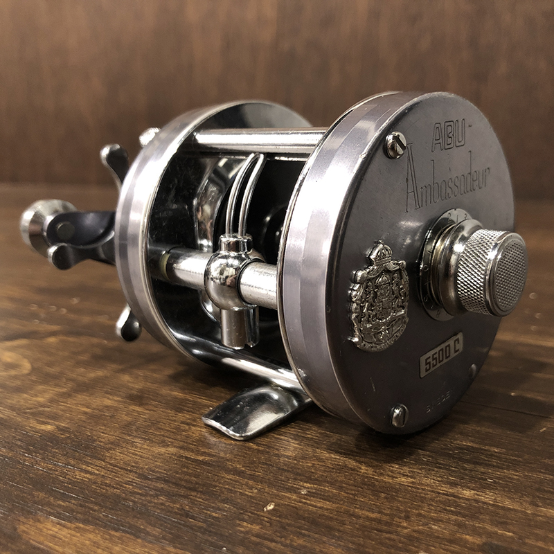 73年モデル】 アブ アンバサダー 5500C ブルーグレー 整備済み