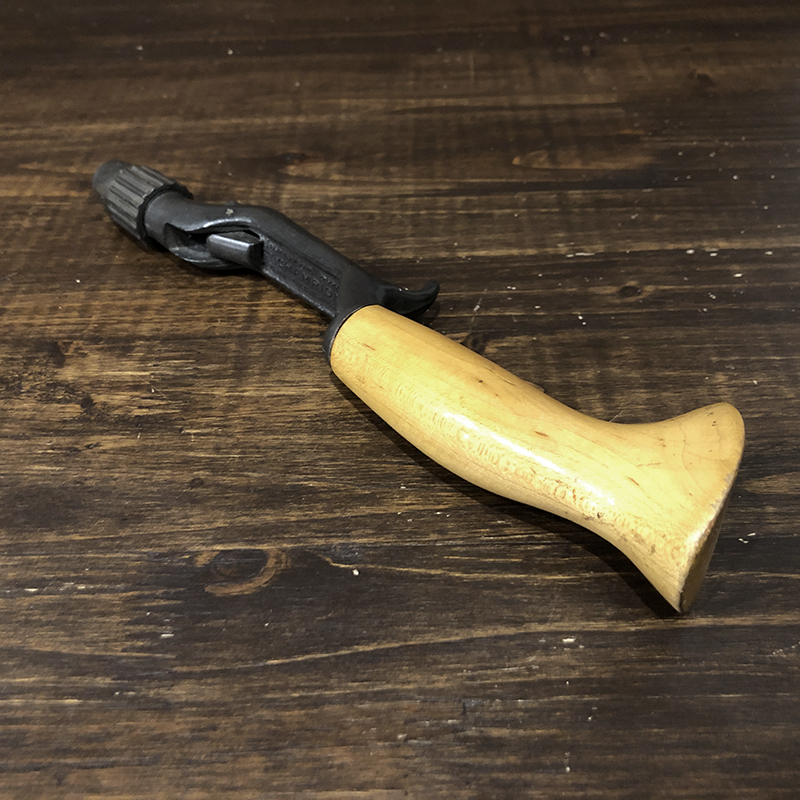 Featherweight Champion Grip Rod Handle Real Wood Gun フェザー