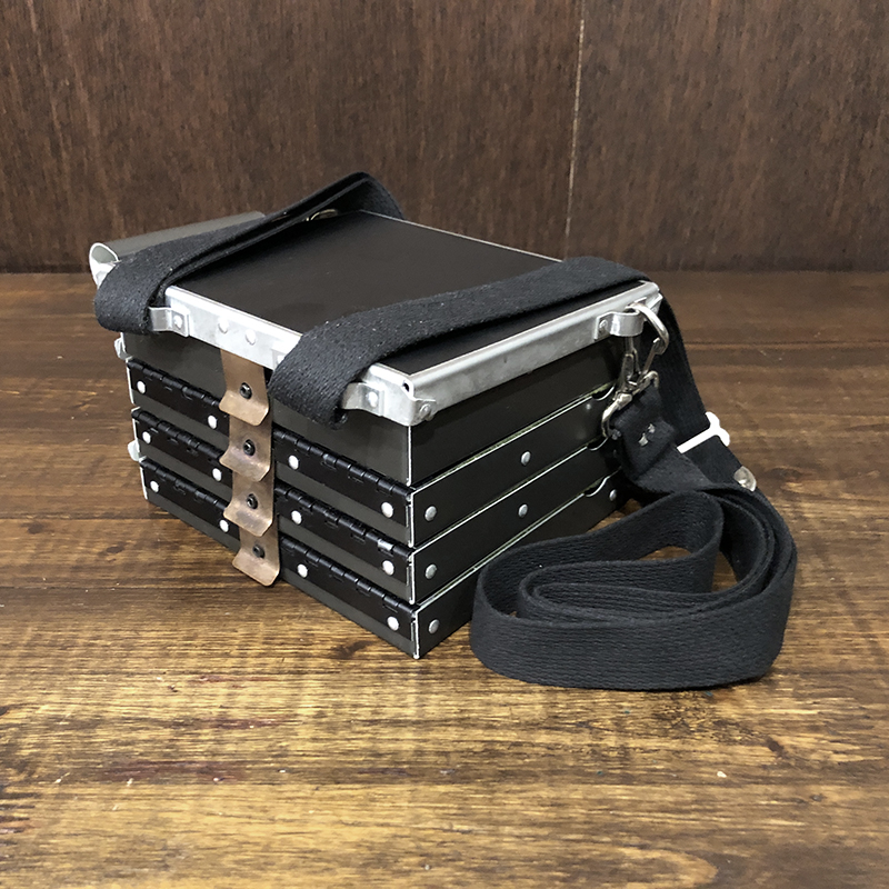 Richardson Chest Fly Box 4tray Black Finish Deadstock リチャード