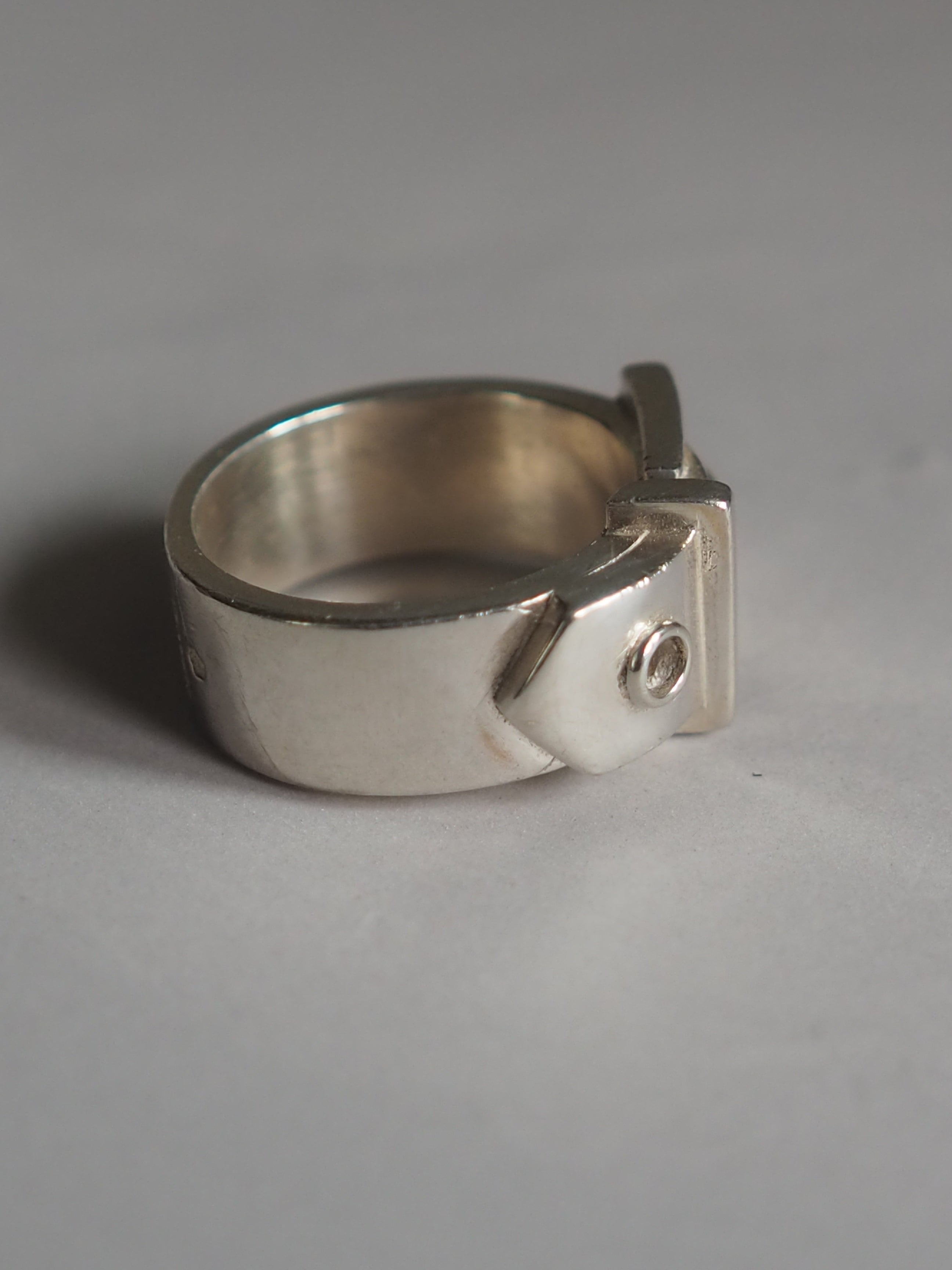 VINTAGE HERMES ヴィンテージ エルメス 1960s リング シルバー SV800