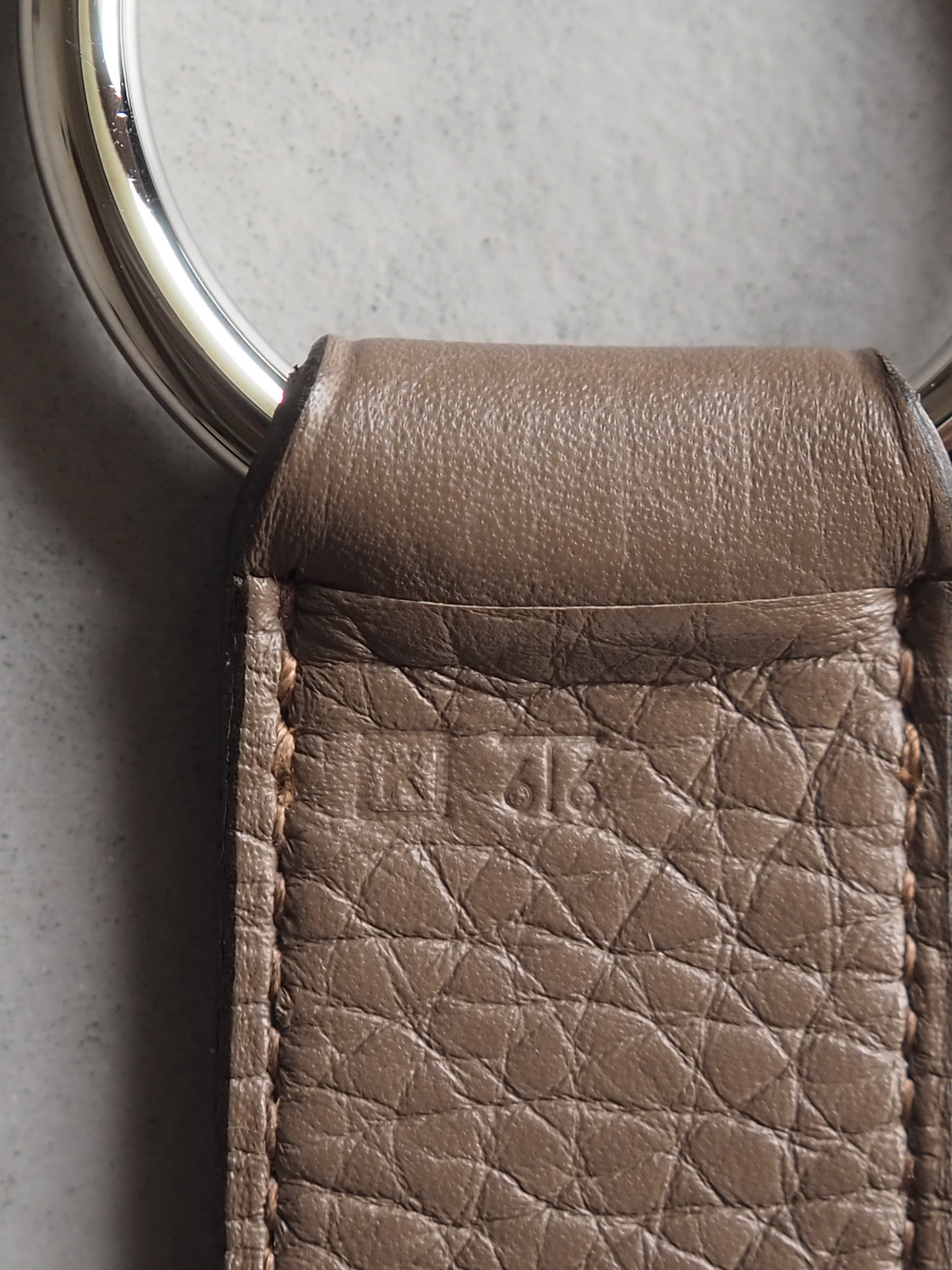 HERMES エルメス リング ベルト マルジェラ期 115 メンズ レディース