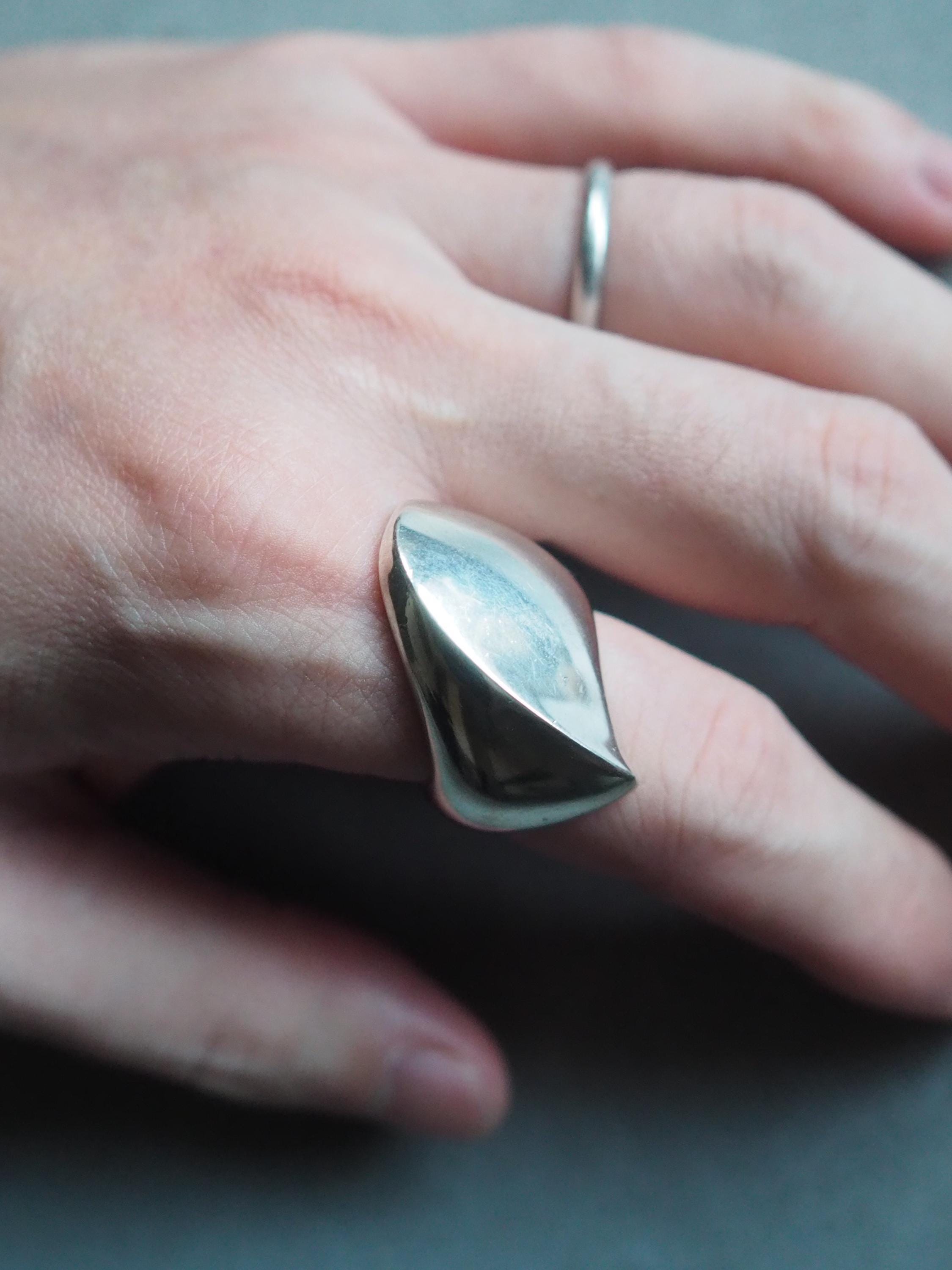 GEORG JENSEN ジョージ ジェンセン シルバー 925 リング 指輪 ユニ