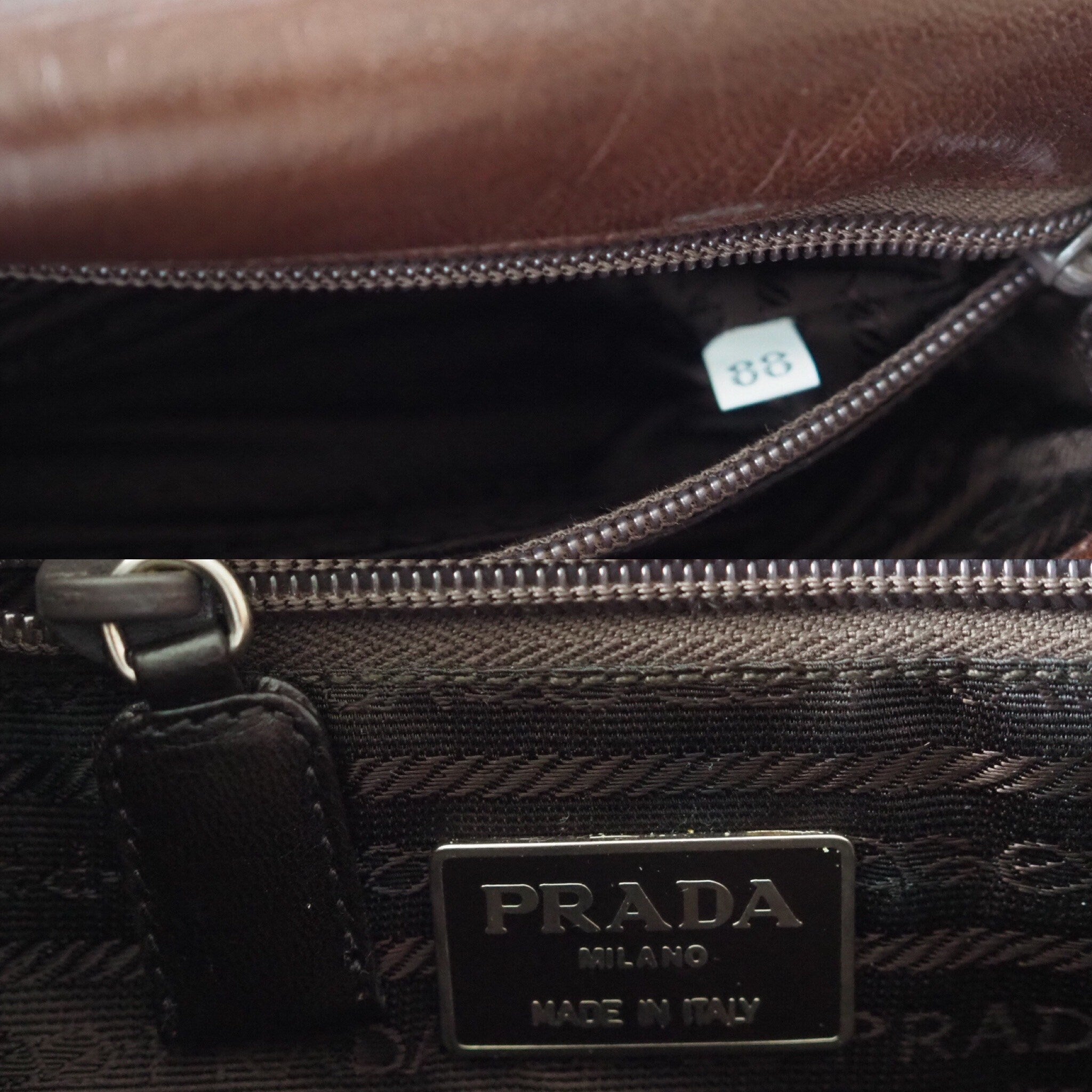 PRADA プラスチックチェーン ショルダーバッグ