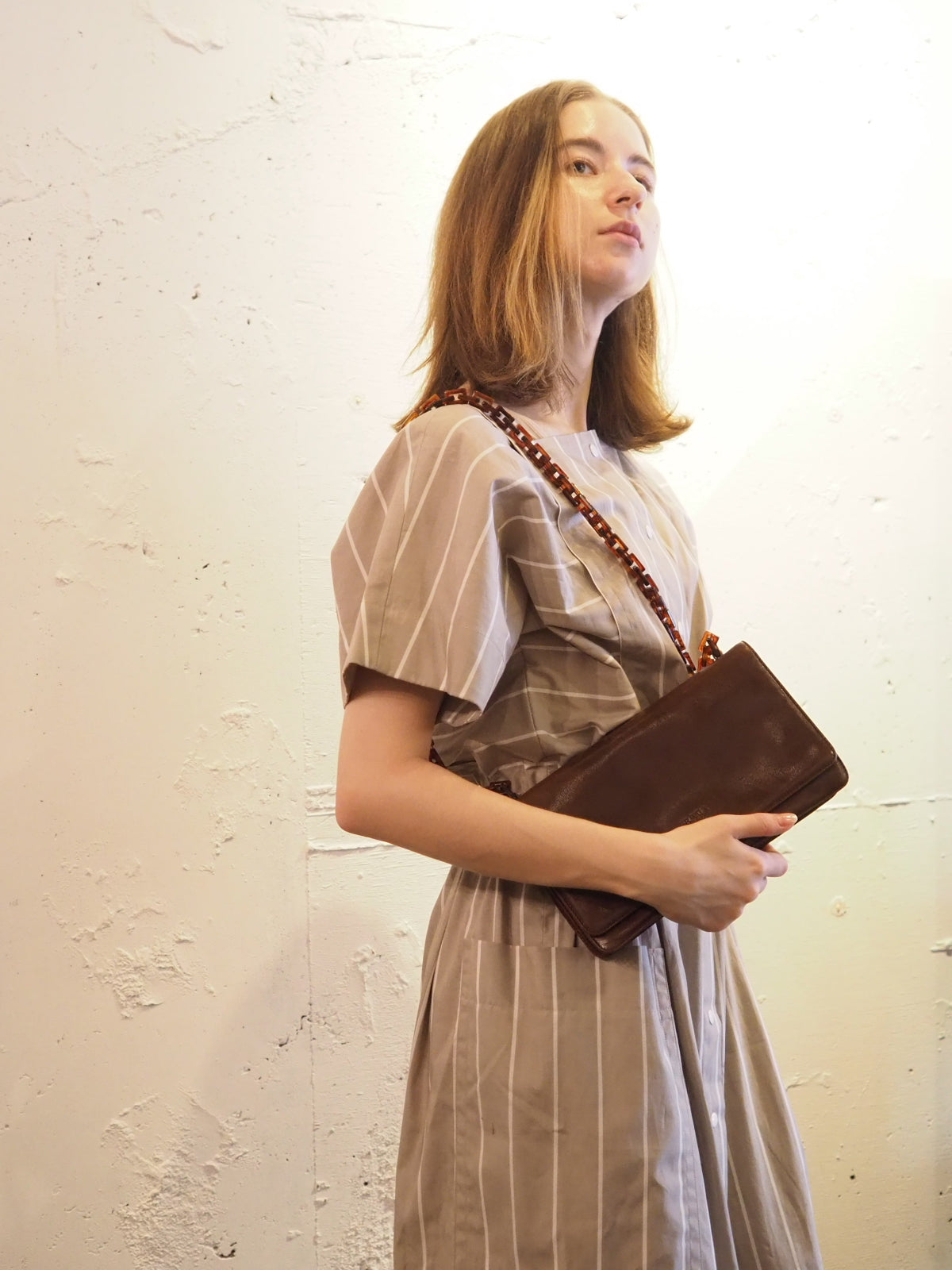 PRADA プラスチックチェーン ショルダーバッグ