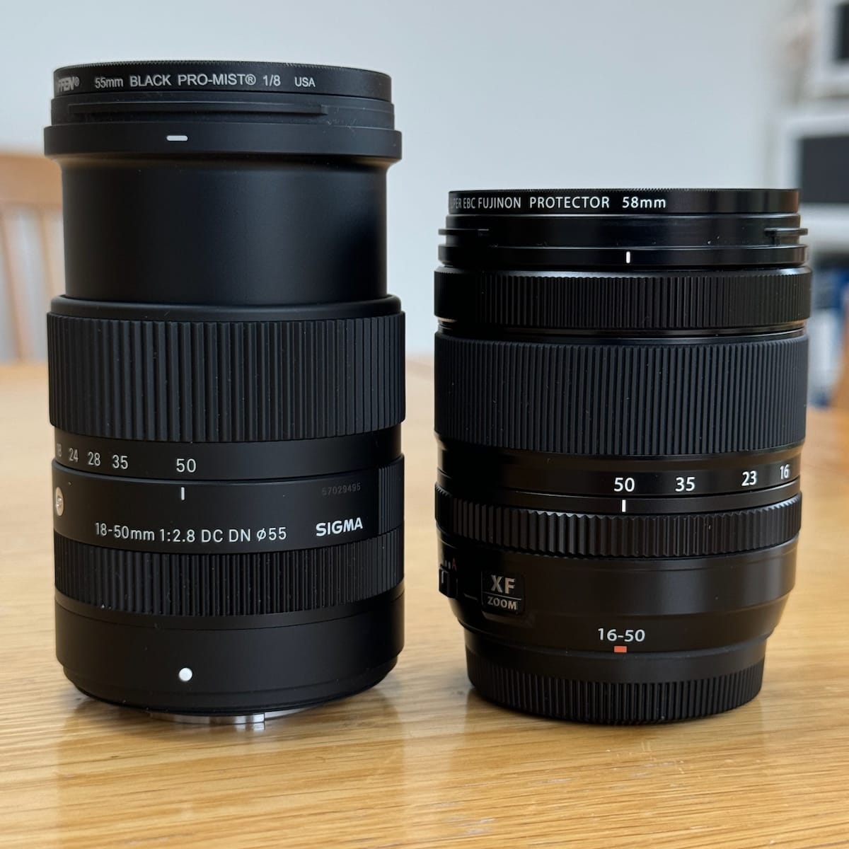 A review of the Sigma 18-50mm F2.8 DC DN vs the Fujifilm XF16-50mm