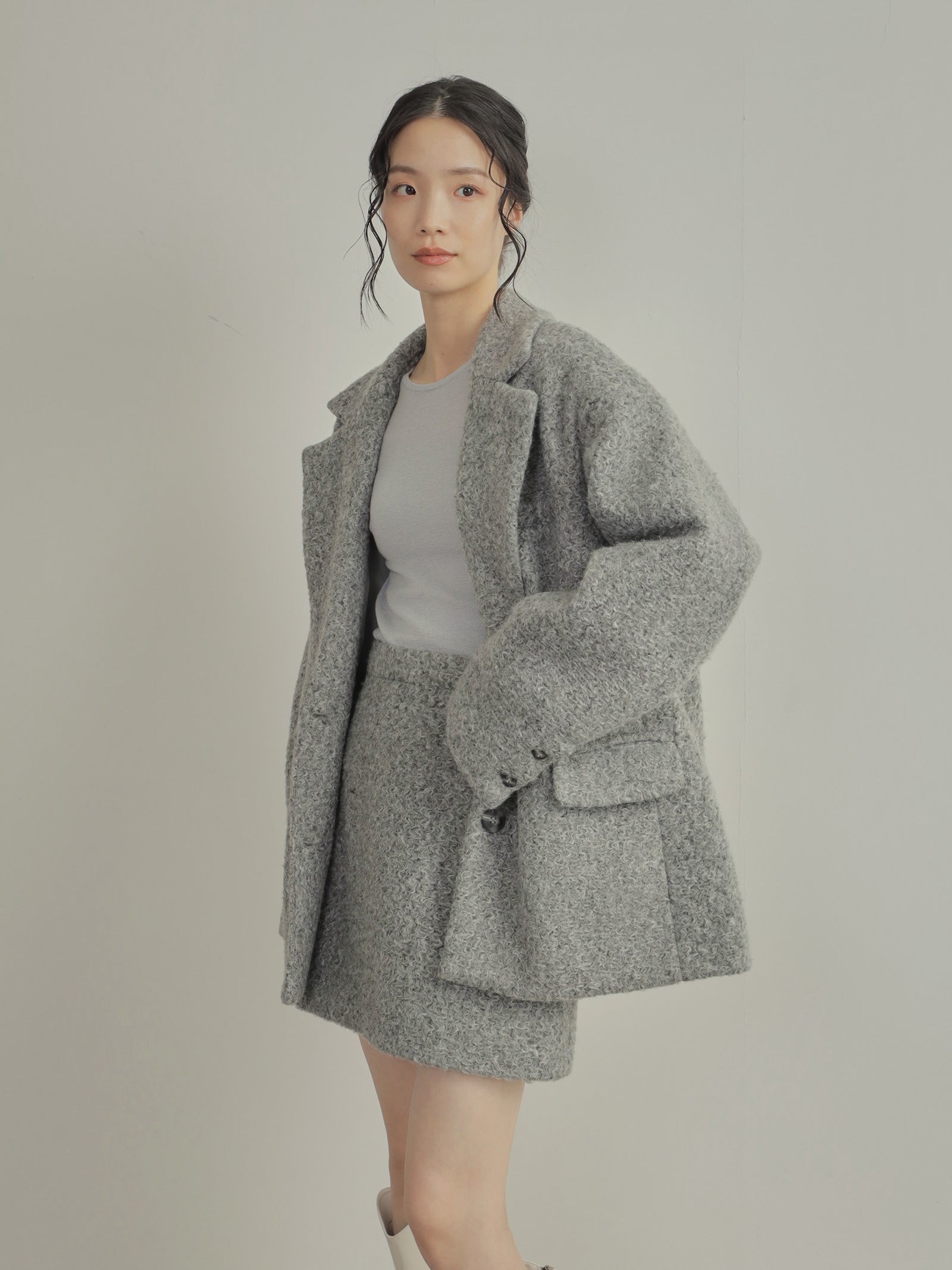 ブークレジャケットコート