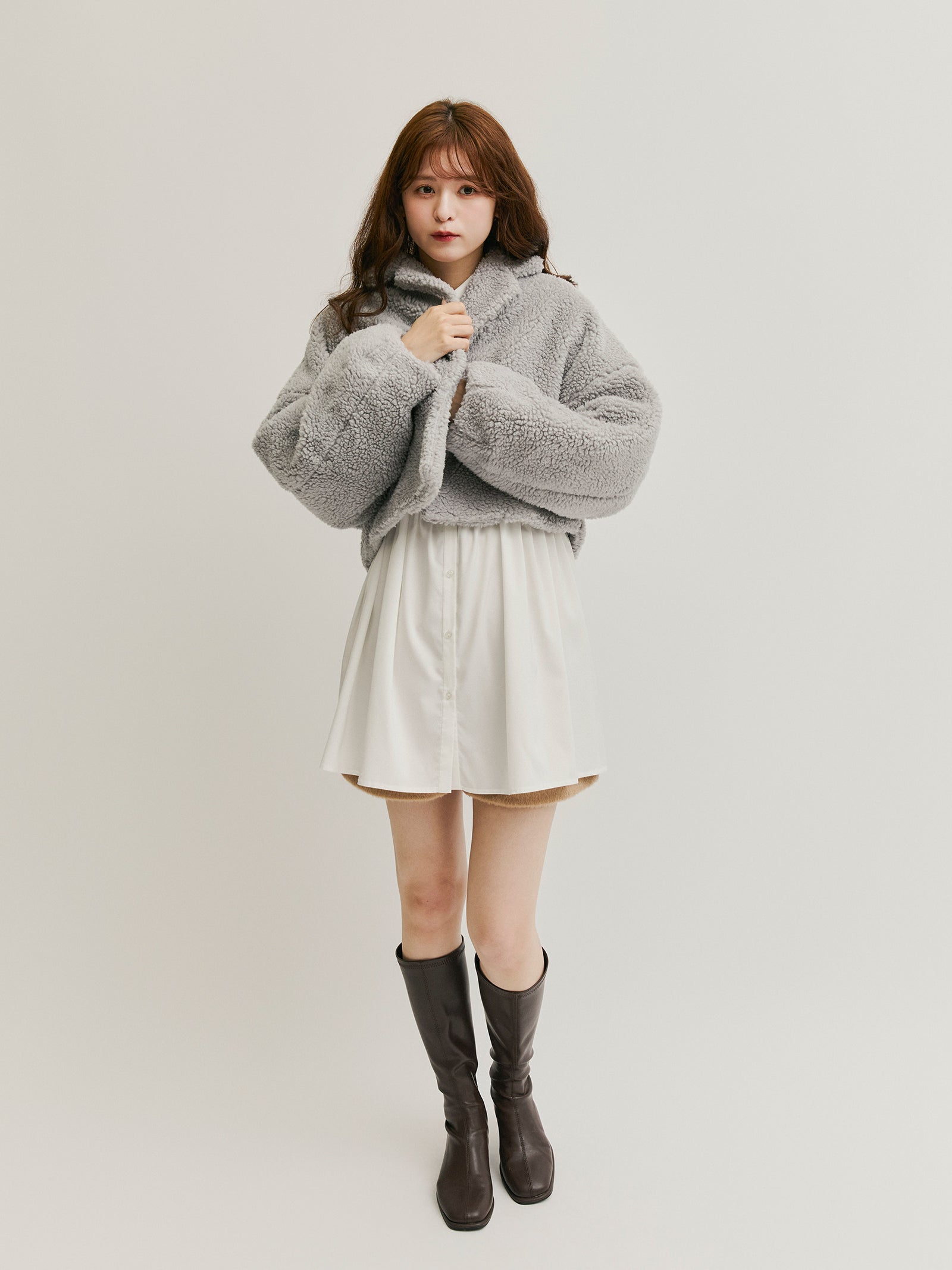 ボリュームショートボアジャケット