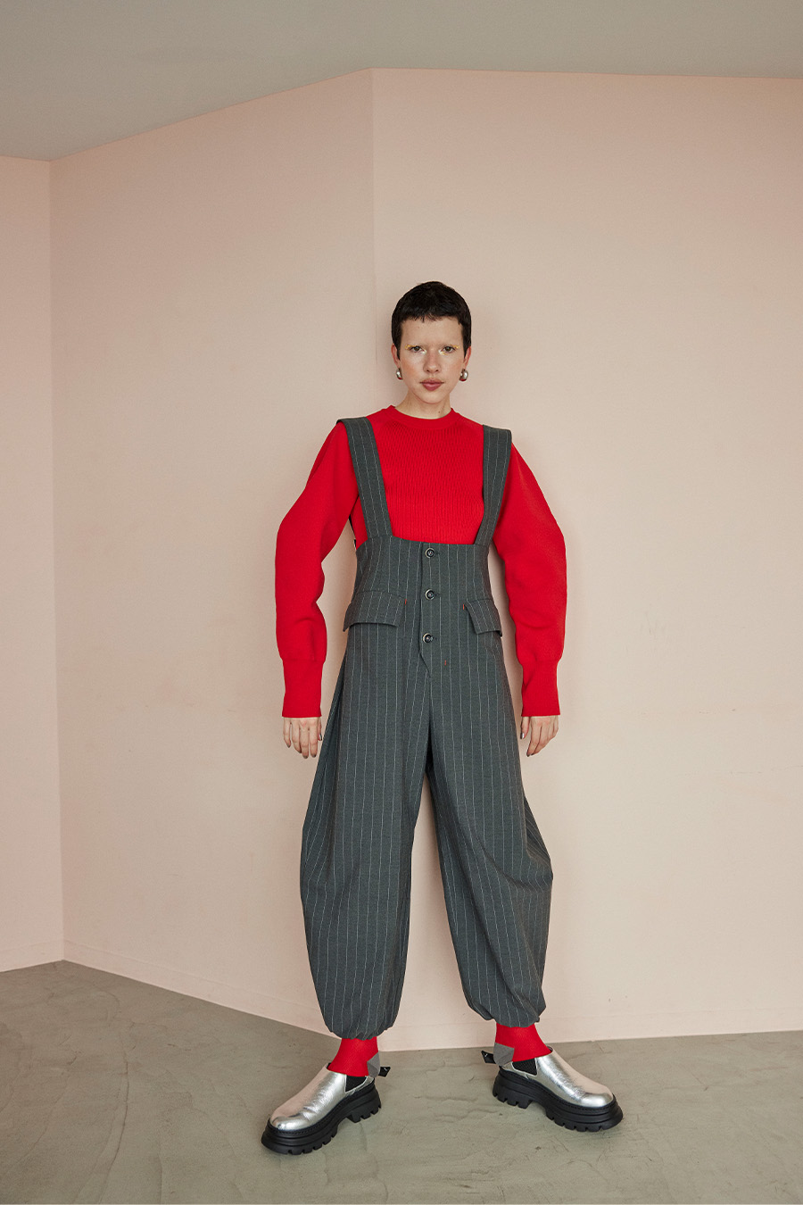 サロペット・オーバーオール・オールインワン OMMO VEST DETAIL