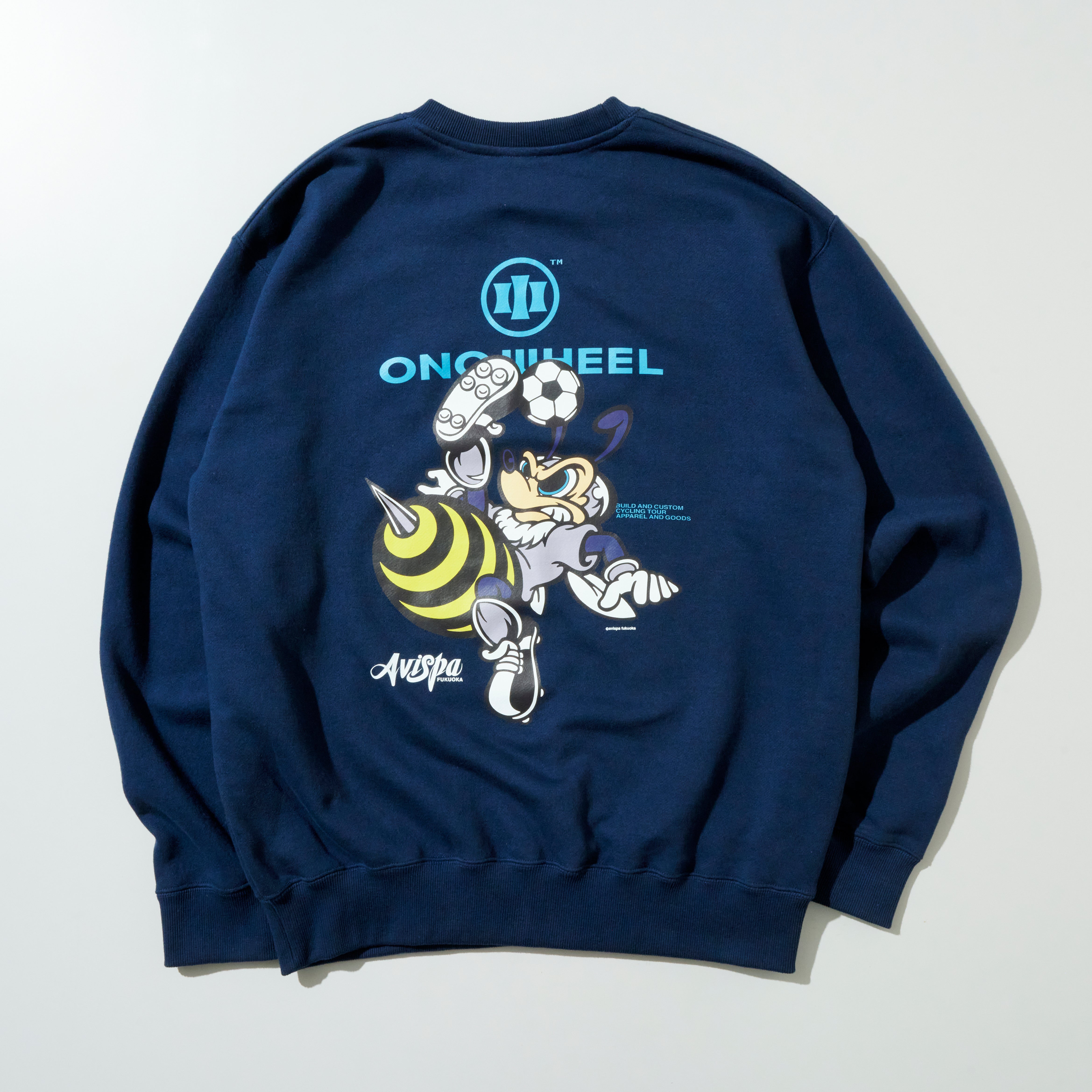 非売品 アビスパ福岡 ジップアップウォーマー ネイビー O 今年も白熱