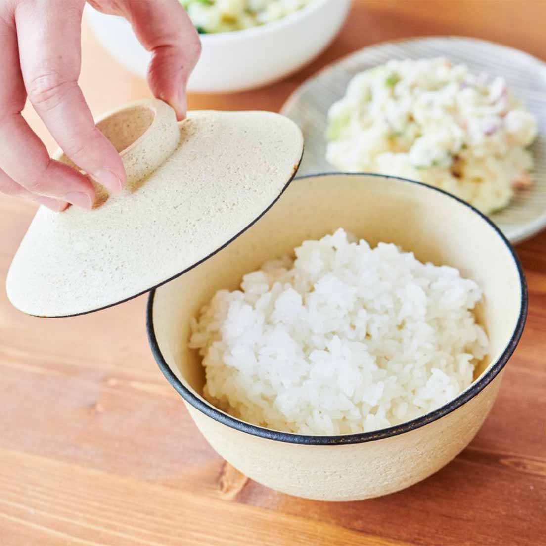 伊賀焼窯元 長谷園】陶珍 おひつ碗 | こだわりのお米通販サイト