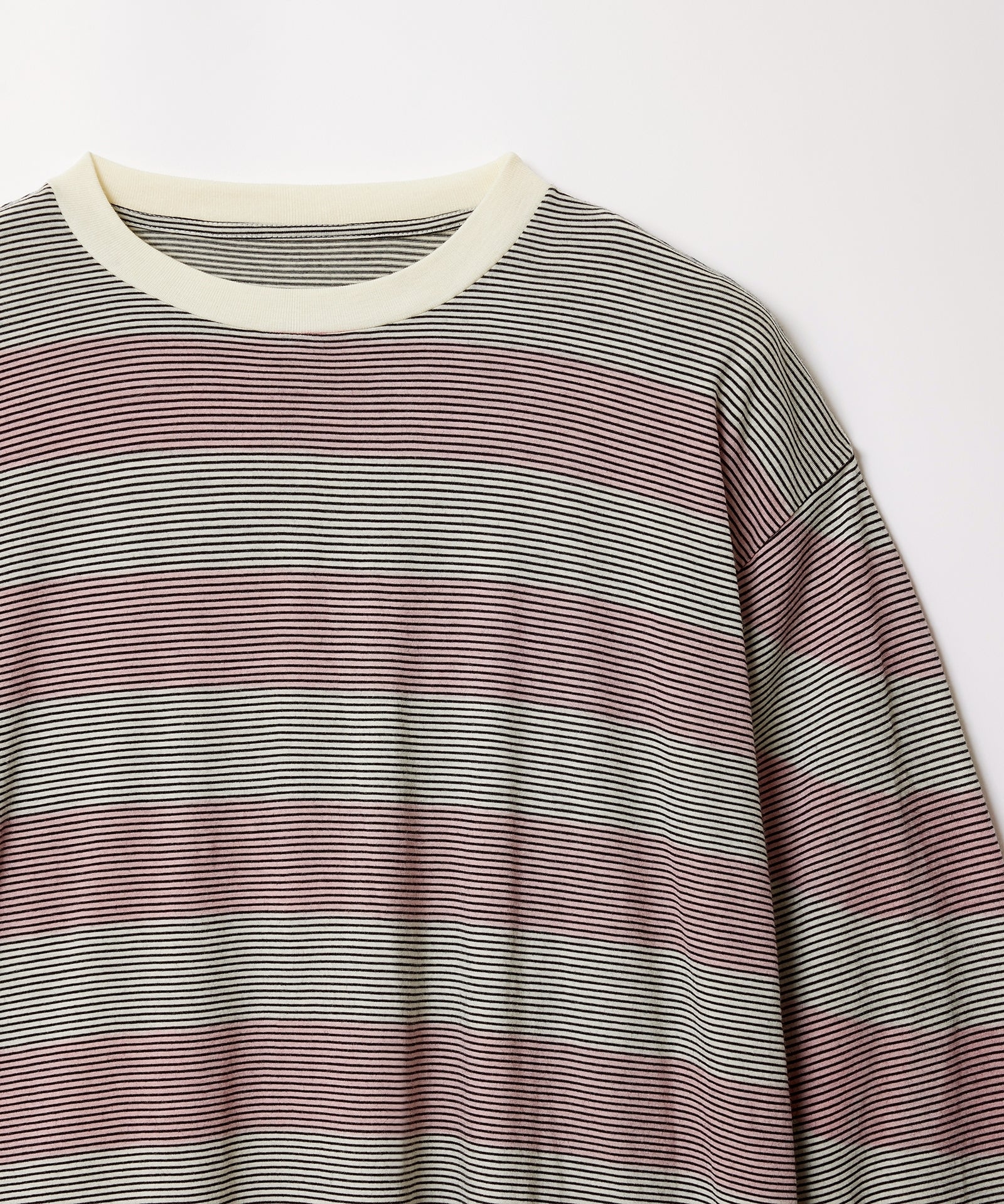 メリノウール ロングスリーブ Tシャツ / B.D.PINK / ONC MERINO