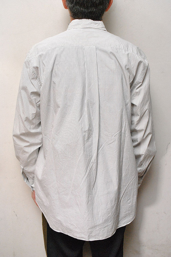 COMME des GARCONS SHIRT フラワープリントストライプシャツ