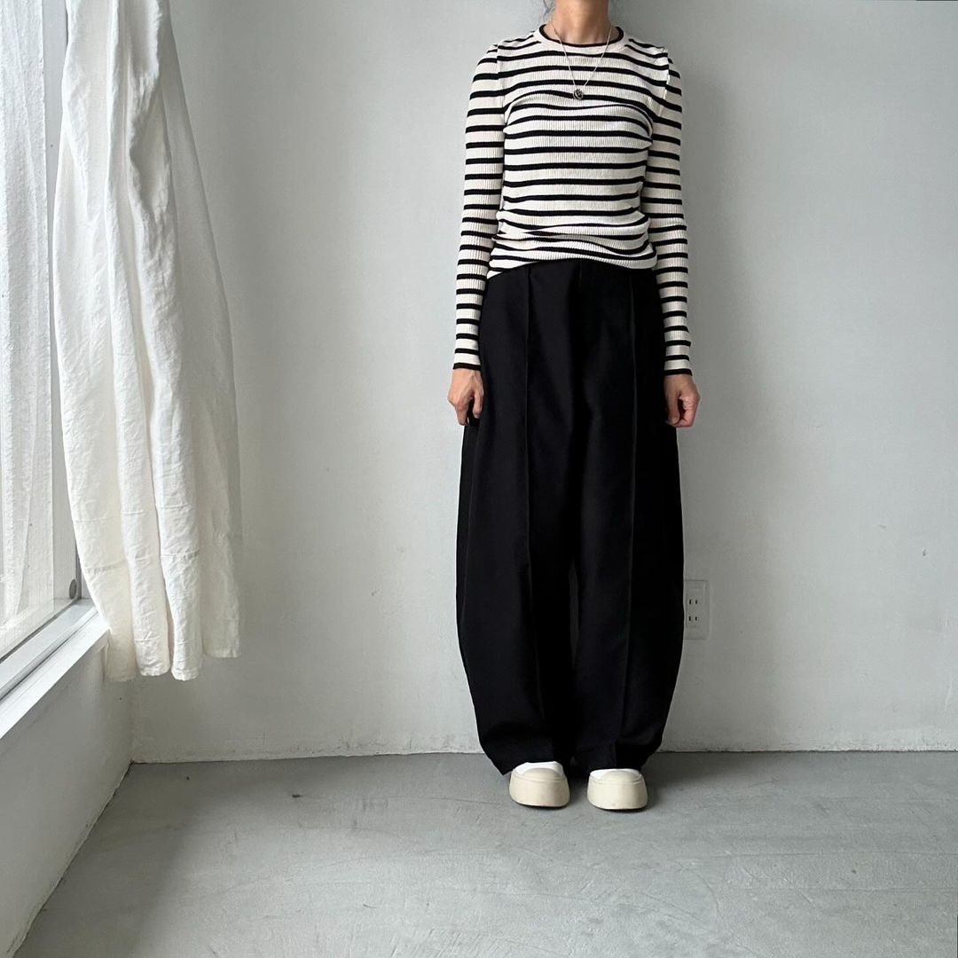 TENNE HANDCRAFTED MODERN カーブパンツ – blanc