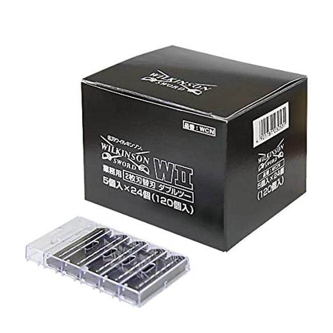 ウィルキンソン 2枚刃 替刃 120個 | 理美容ツール | FIVE WEB STORE
