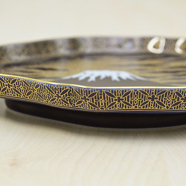 飾り皿,富士絵,有田焼,香蘭社|有田焼の老舗-香蘭社オンラインショップ