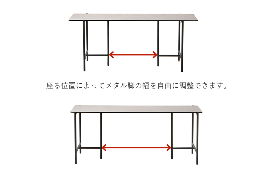 モーダ・エン・カーサ ピパ ダイニングテーブル / PIPA table