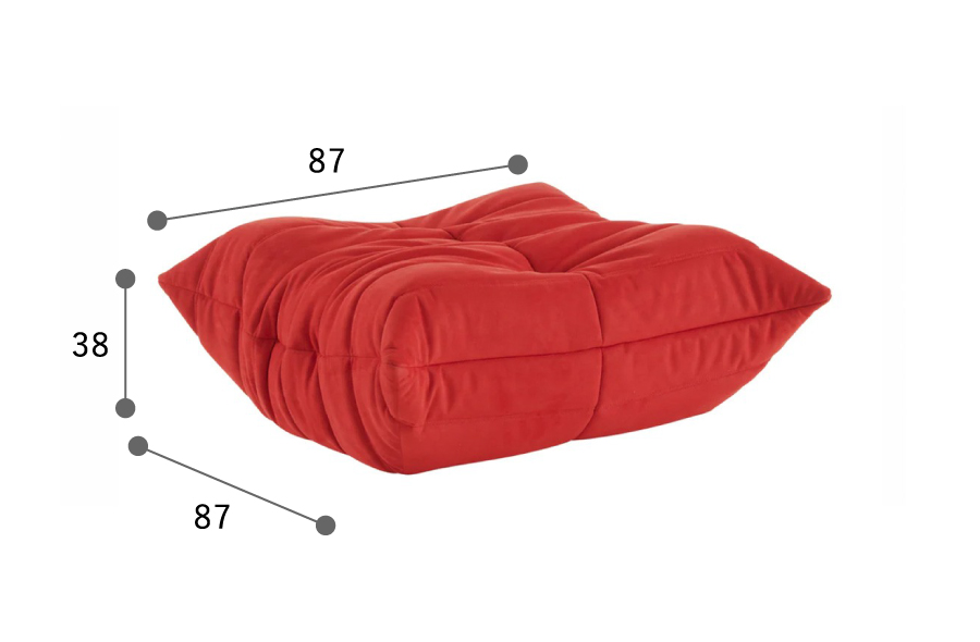 リーンロゼ オットマンパフ ロゼトーゴ｜家具の通販ならかねたやオンライン