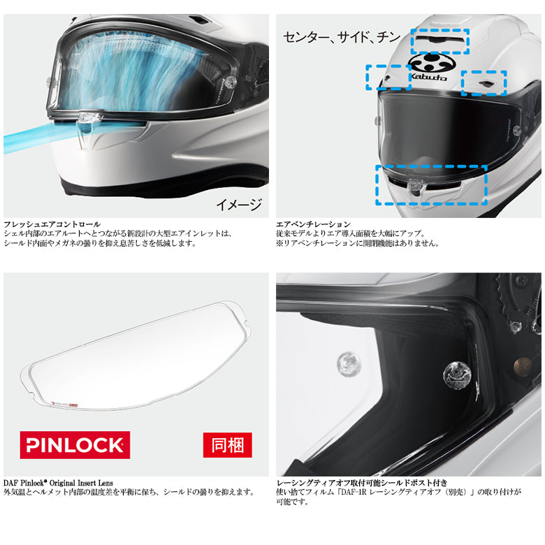 OGK フルフェイスヘルメット F-17 NEBURA – はとやオンライン