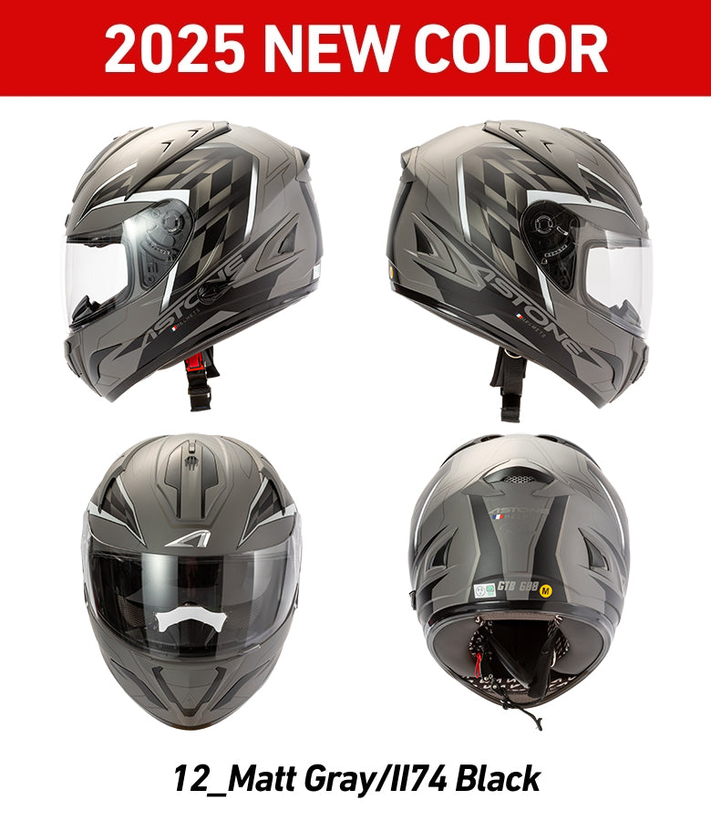 ASTONE アストン GTB600 フルフェイス ヘルメット フランスデザイン