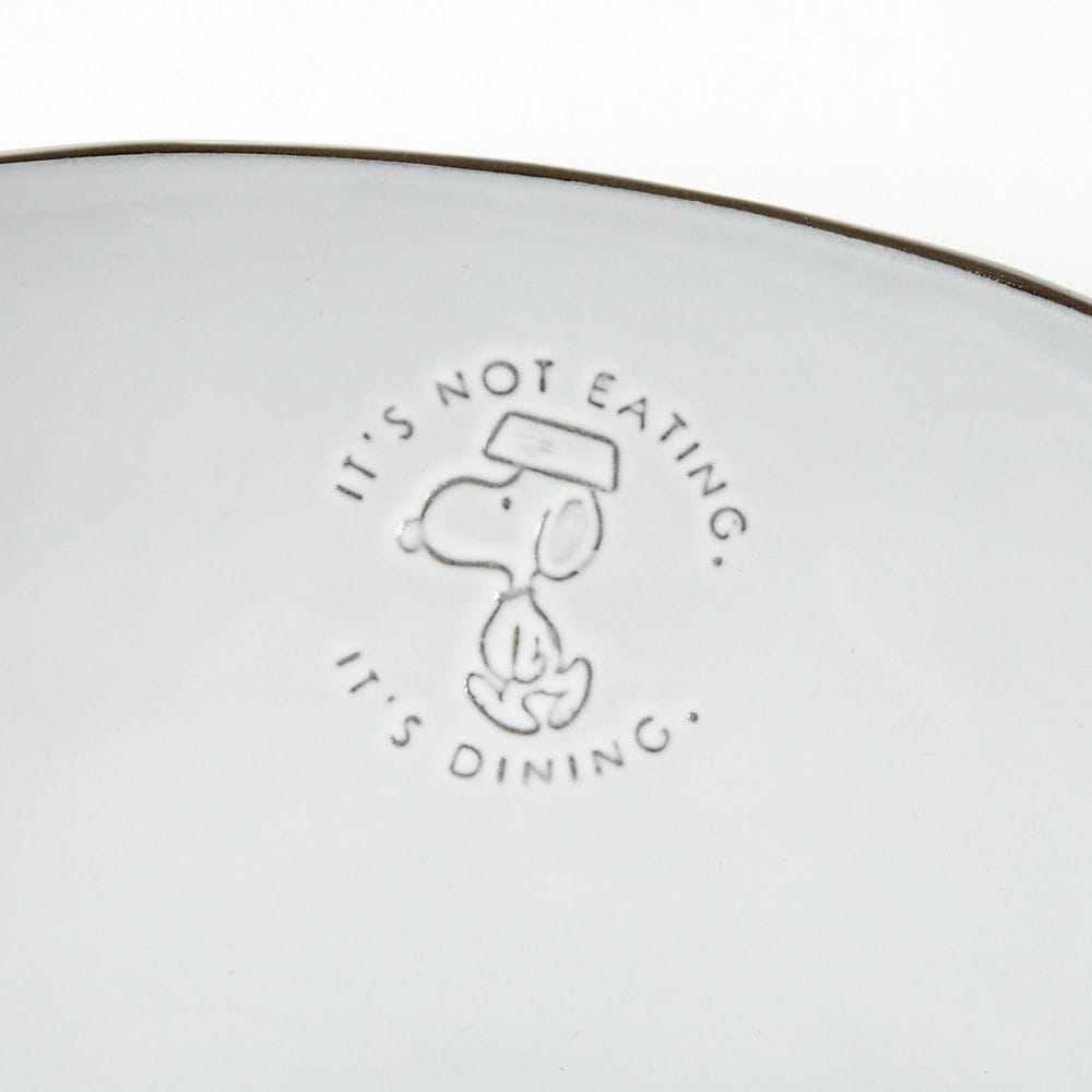 PEANUTS Cafe テーブルウェア クラシックシリーズ オーバルプレート