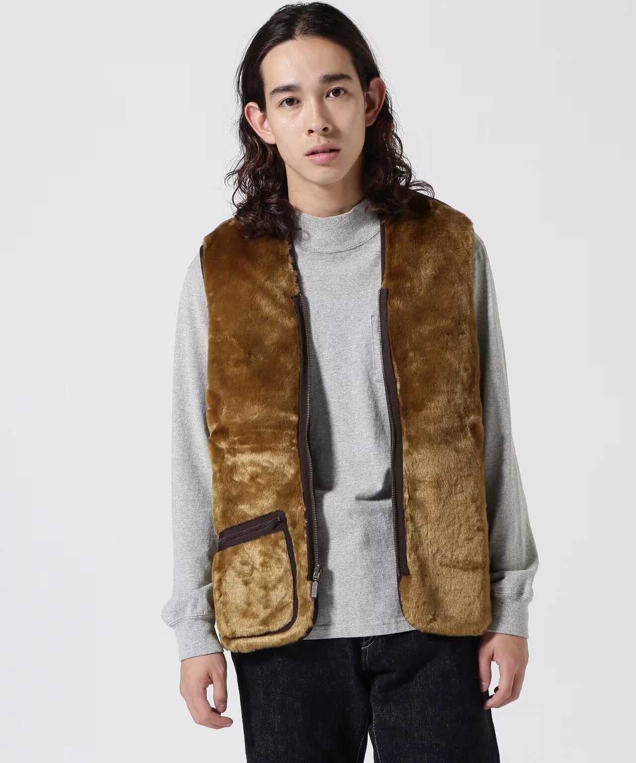 BARBOUR/バブアー/フロントジップファーライナーベスト（レギュラー