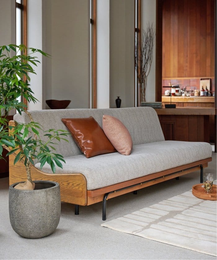 HABITAT SOFA BED 200cm BEIGE ハビタソファ ベット ベージュ 700