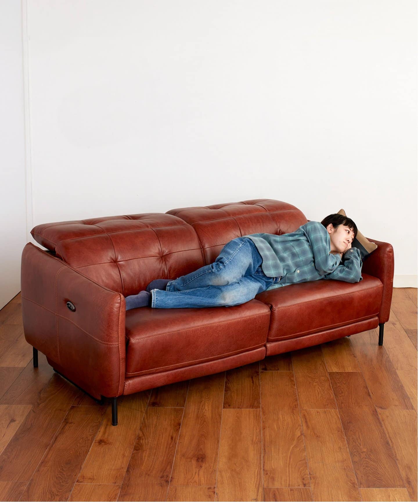 まもなく仕様変更・価格値上げ】SHEFFIELD RECLINING SOFA LEATHER RB
