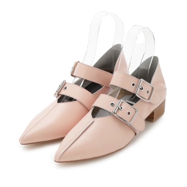 ダブルストラップバブーシュ(36 WHT)｜ FURFUR｜渋谷PARCO | ONLINE