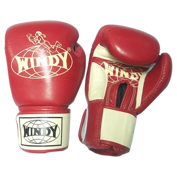 WINDY BGVH トレーニンググローブ クラシックモデル(テープ式)(8oz 赤