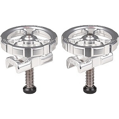 ブロンプトン用 RIDEA/ブラック 軽量ヒンジクランプとクランプレバー