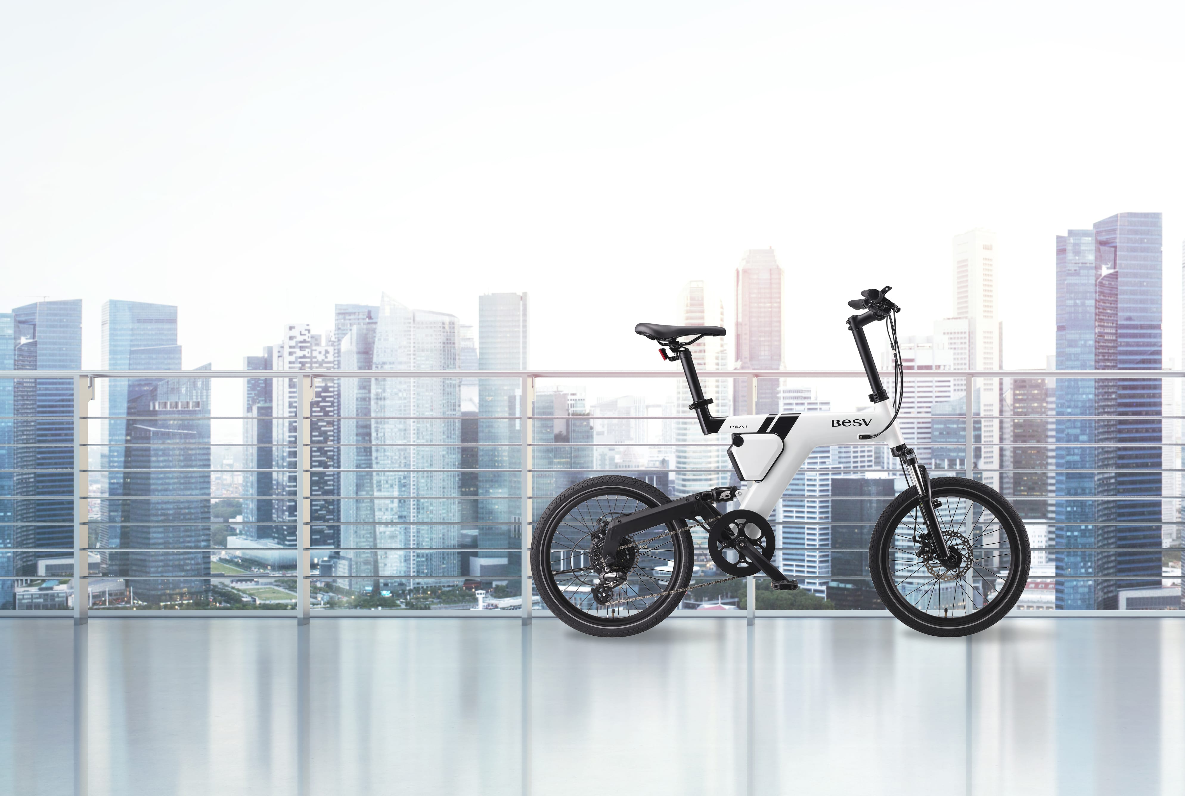 BESV ( ベスビー ) 電動アシスト自転車（e-bike） PSA1 ホワイト ONE