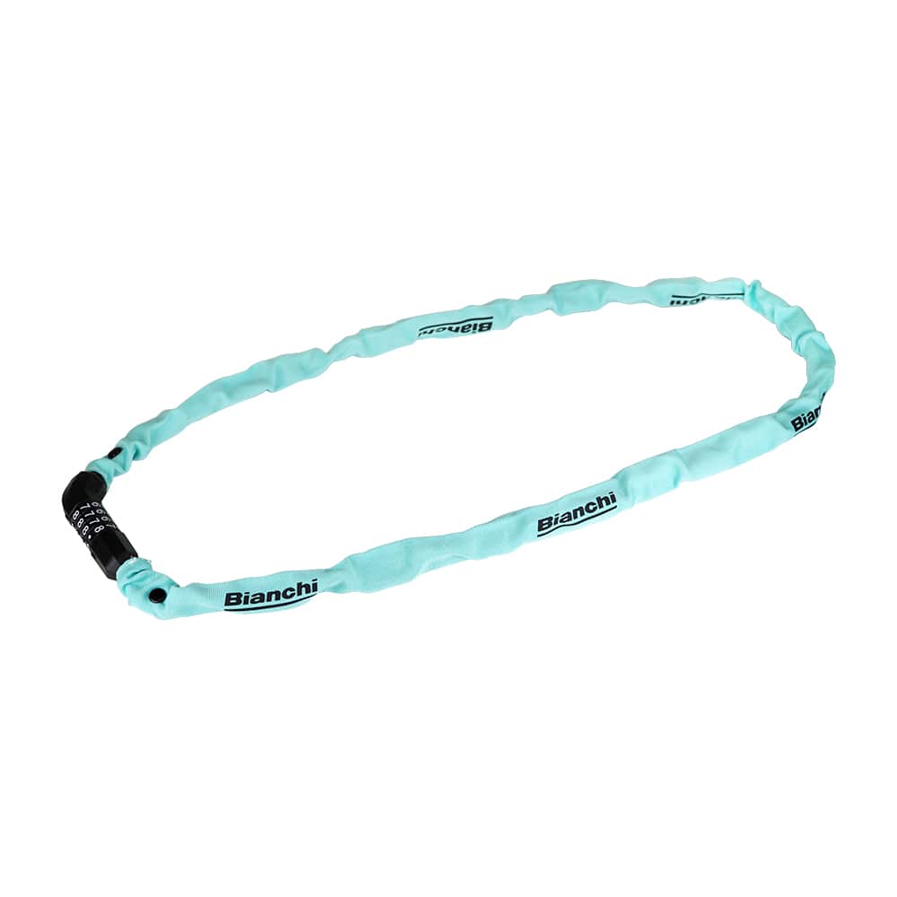 BIANCHI(ビアンキ) 鍵 ダイヤルチェーンロック B チェレステ | 自転車