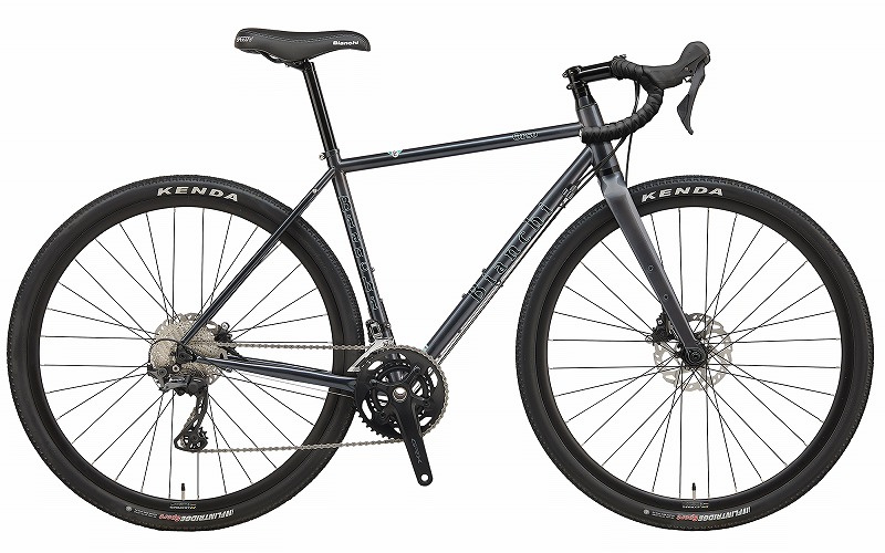 美品 41cm Bianchi ロードバイク ブラック ターコイズ 700C 美品