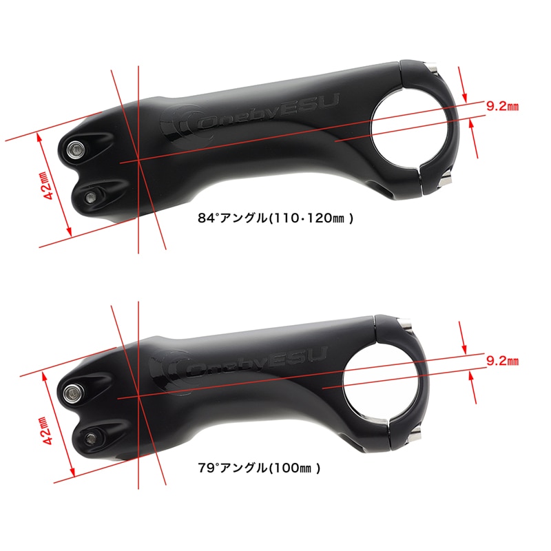 OneByEsu ( ワンバイエス ) ステム カーボンスージーステム 31.8 X
