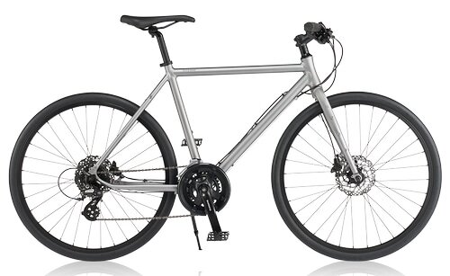 ライトウェイ ritewatシルバー クロスバイク シマノALTUS搭載 ライト