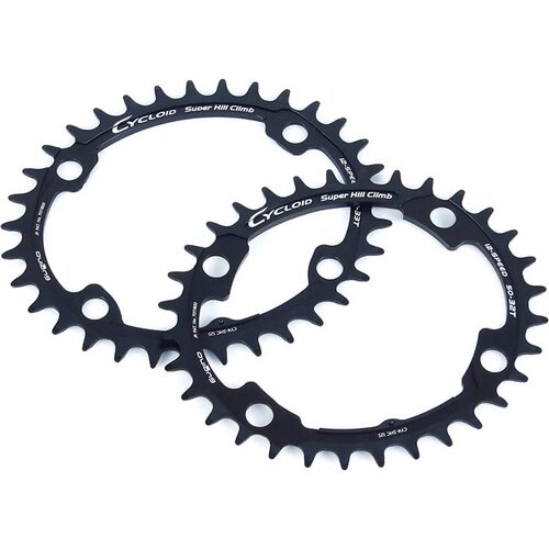 SUGINO ( スギノ ) チェーンリング CYCLOID CY4-SHC 12S ブラック 32T