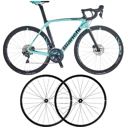 美品】Bianchi Oltre XR3 50サイズ アルミホイール