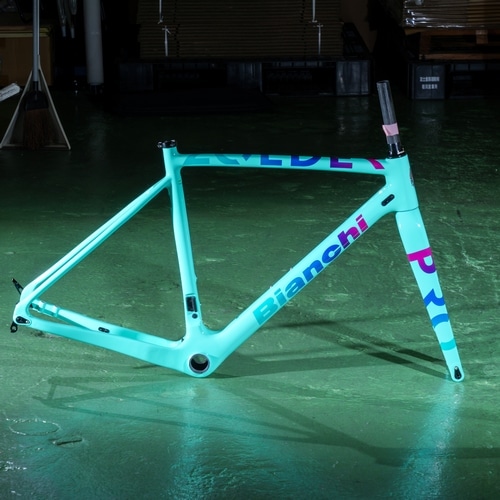 値下げ ビンテージtern自転車 Bally シクロクロスフレーム 水色 値下げ