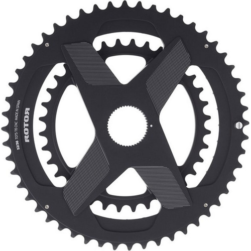 ROTOR NoQ チェーンリング 52/36T シマノ クランクアーム用4穴