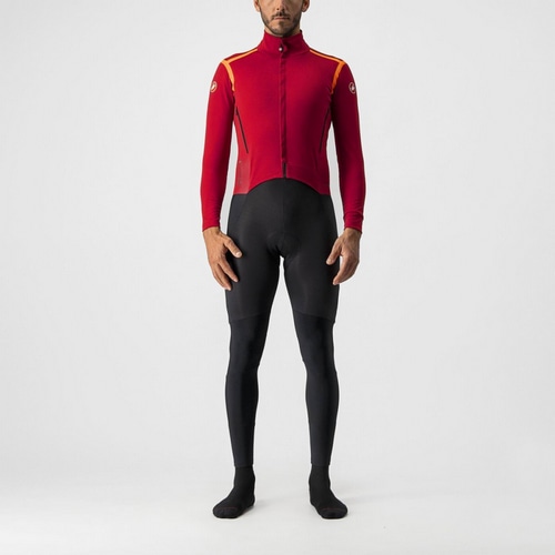 CASTELLI ROSSO CORSA エアロワンピース カステリ サイズL CASTELLI