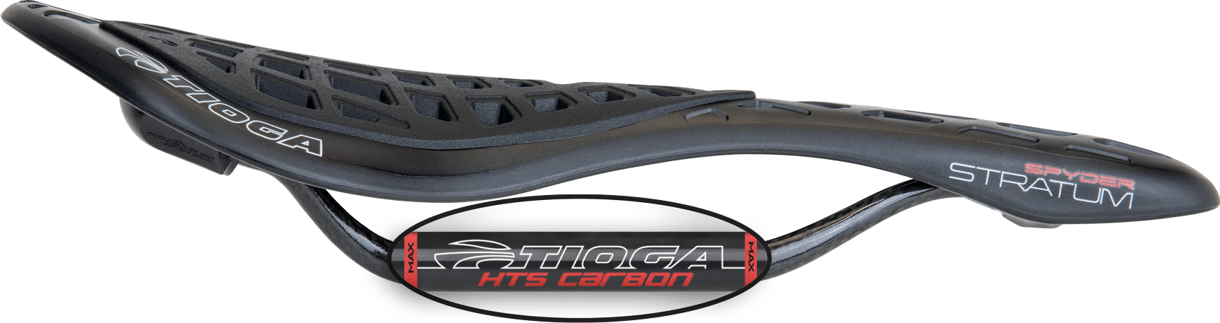 TIOGA ( タイオガ ) サドル SPYDER STRATUM クロモリ中空レール