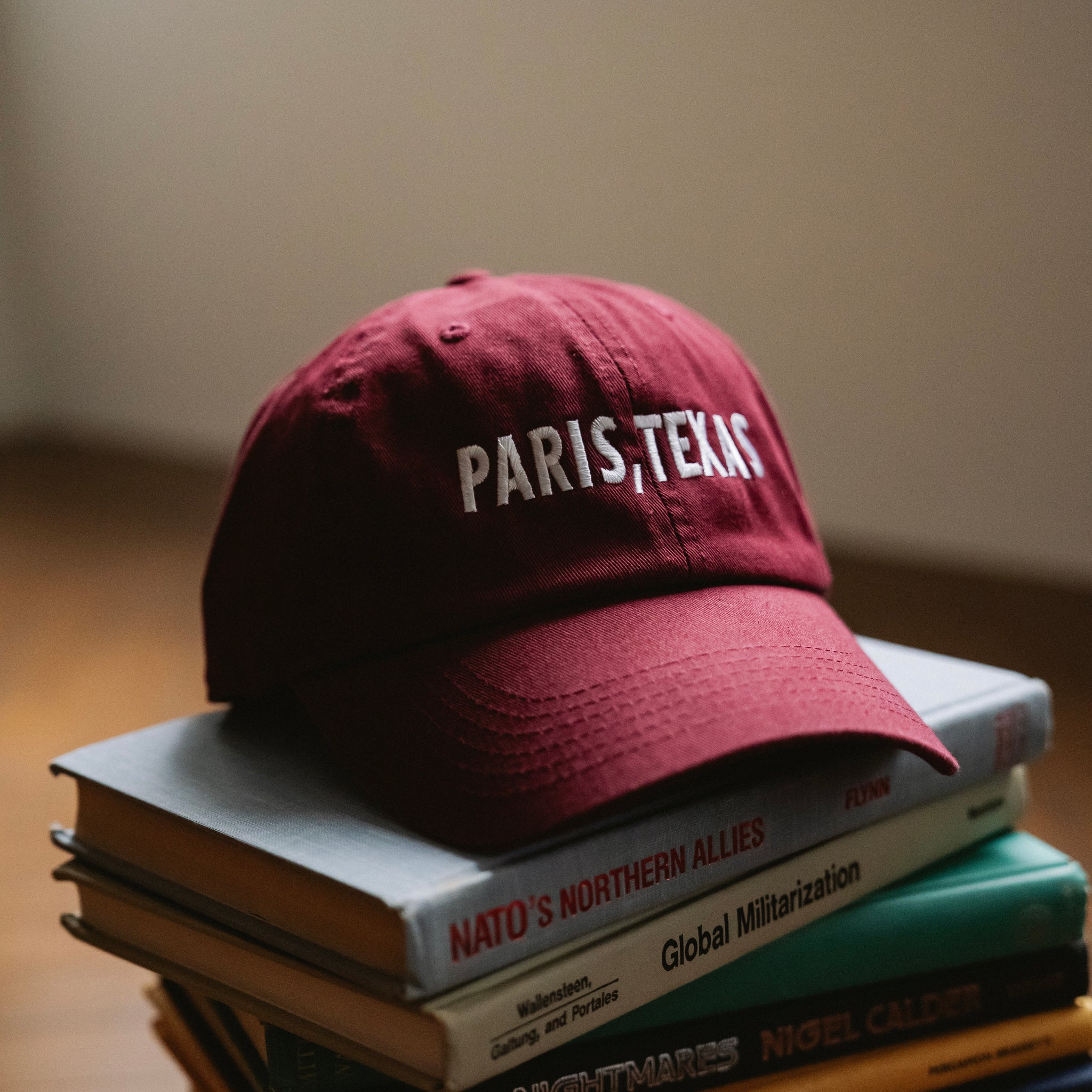 PARIS, TEXAS CAP BURGUNDY（パリステキサスキャップバーガンディー