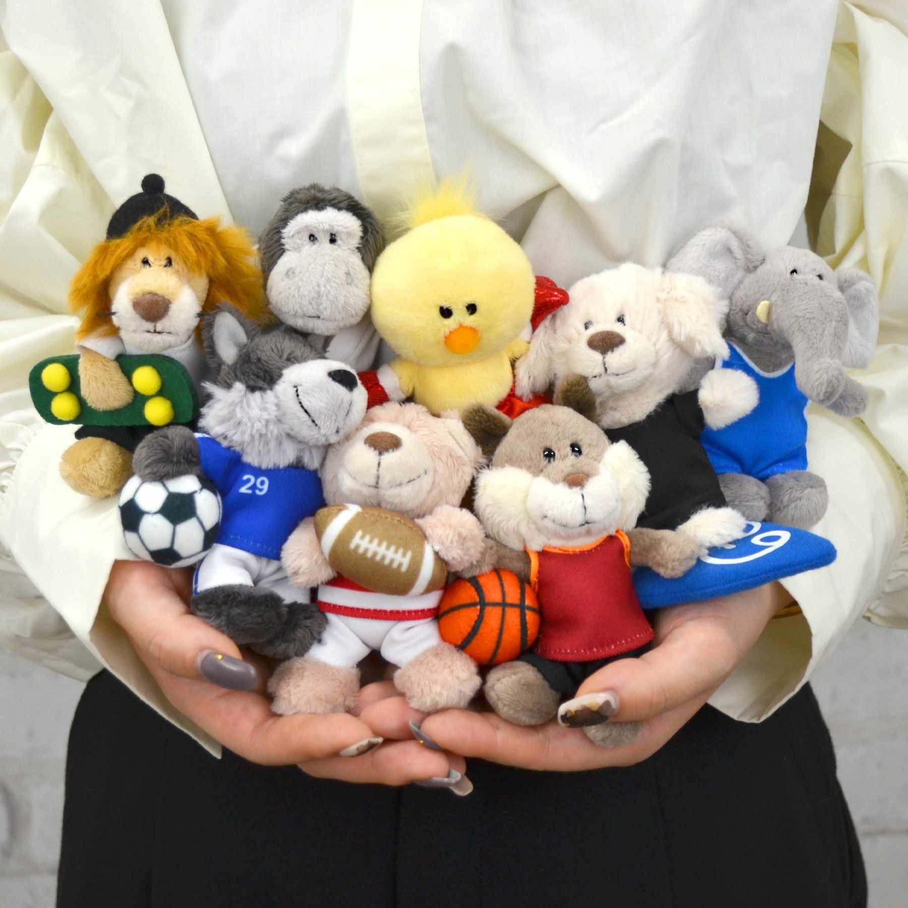 キーホルダー シマリス／バスケットボール／スポーツ 10cm／NICI